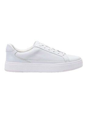 Kizik   Vegas   Ivory   White   Hands-Free   Leather   Unisex   Sneakers